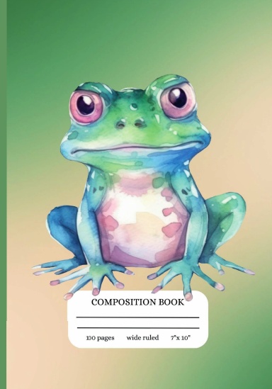 Cute Watercolor Frog