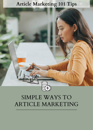 Article Marketing 101
