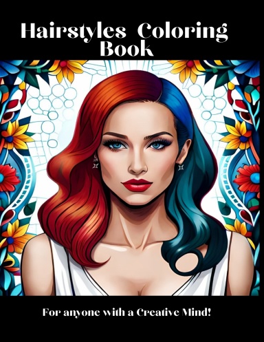 Hairstyles Coloring Book