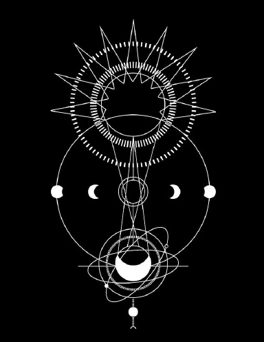 Ayan's Symbol Black Pages - Composition notebook (120 pages 8.5x11)