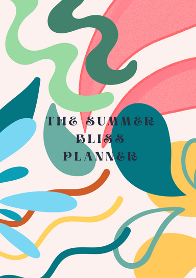 The Summer Bliss Planner