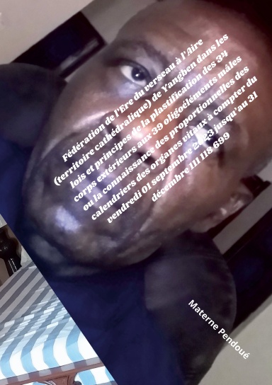 Début de l’Ere du verseau à compter du vendredi 01 septembre 2023 jusqu’au 31 décembre 111 118 699 dans la Fédération avec l’Aire (territoire) de Yangben dans les lois et principes de la plastification des 34 corps extérieurs aux 39 oligoéléments mâles