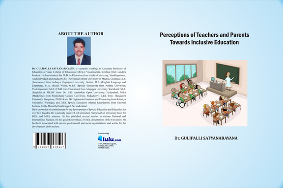 Perceptions of Teachers and Parents Towards Inclusive Education
