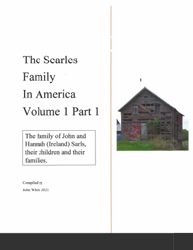 The Searles Family In America Volume 1 Part 1