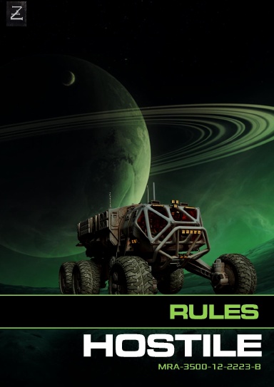Hostile Rules (Softback, White Background)