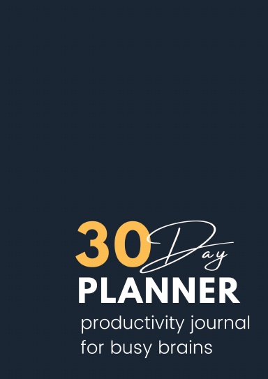 30 Day ADHD Planner