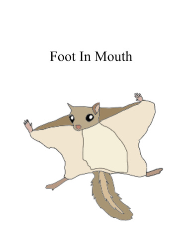 foot in mouth