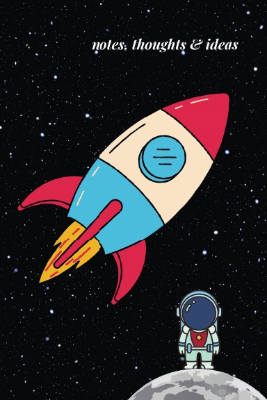Space Rocket Notebook