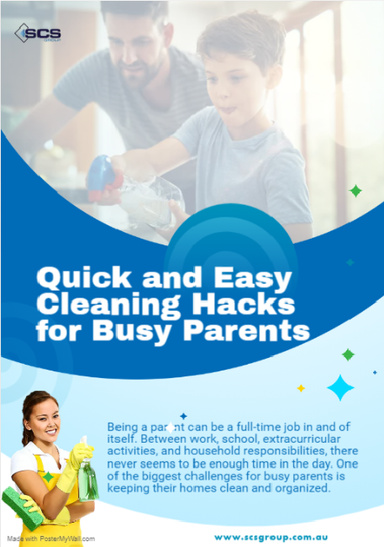 Quick and Easy Cleaning Hacks for Busy Parents