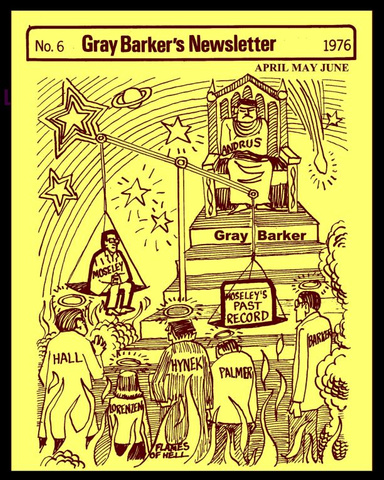 Gray Baker's Newsletter No. 6 (April,May,June)1976