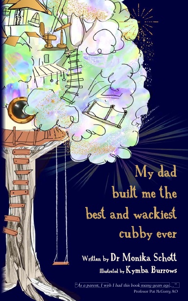 My dad built me the best and wackiest cubby ever
