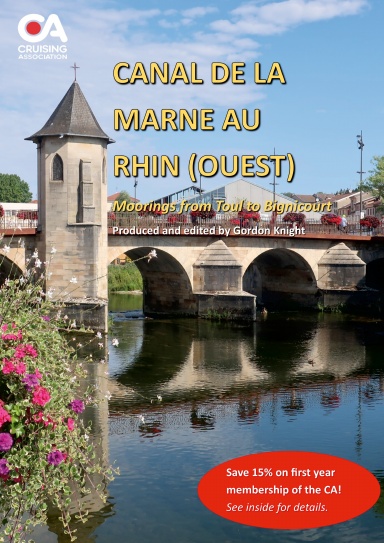 Guide to the Canal de la Marne au Rhin (Ouest)