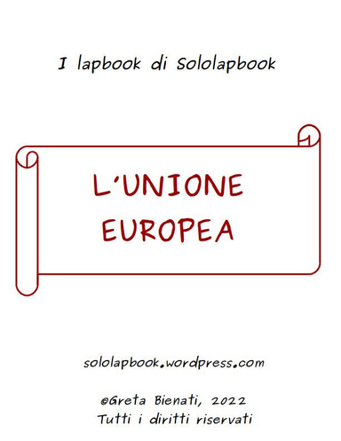 Lapbook Unione Europea