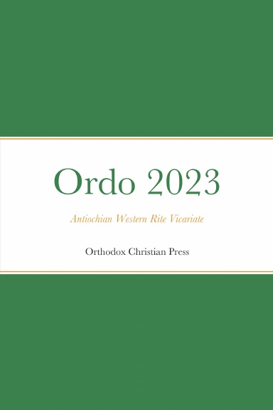 Ordo 2023 (coil bind)