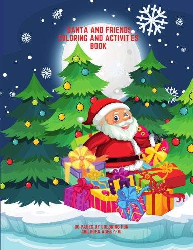 Santa and Friends Coloring and Activities Book