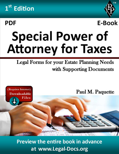 PDF - Special Power of Attorney for Taxes - Full Version