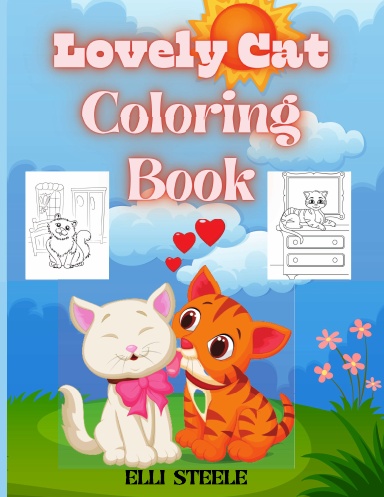 Lovely Cat Coloring Book