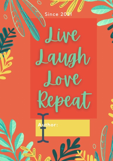 Manifestation Journal - Live, Laugh, Love, Repeat | Hardcover