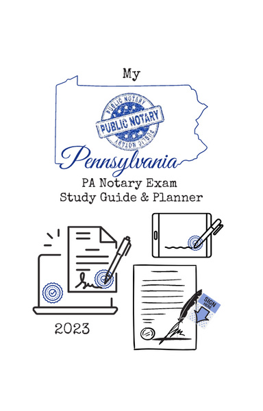 My PA Notary Study Guide & Planner
