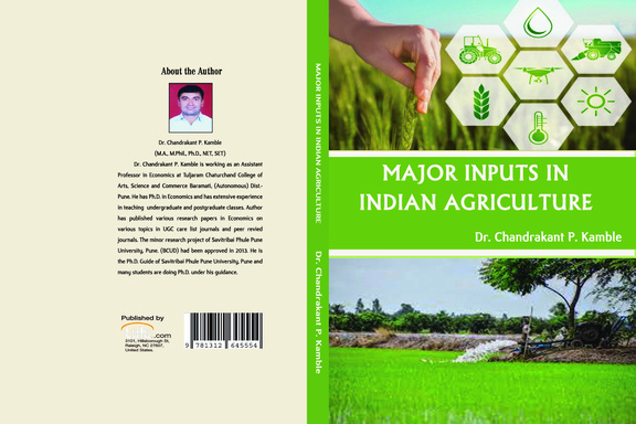 MAJOR INPUTS IN INDIAN AGRICULTURE