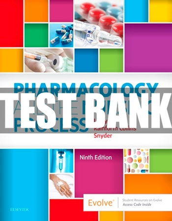 Test Bank Pharmacology and the Nursing Process 9th Edition