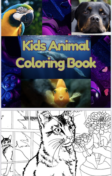 Kids Coloring eBook Printable PDF