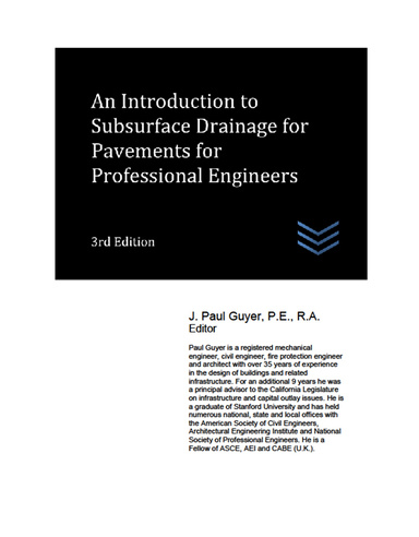 An Introduction to Subsurface Drainage for Pavements for Professional Engineers