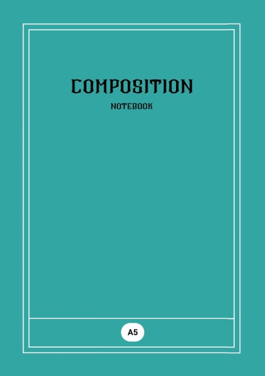 Dark Blue Composition Notebook