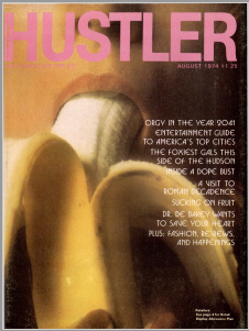 Hustler August 1974 Magazine adult vintage magazine