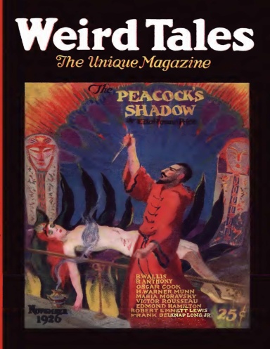 Weird Tales 1926 November