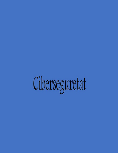 Ciberseguretat