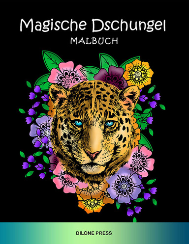 Magische Dschungel Malbuch