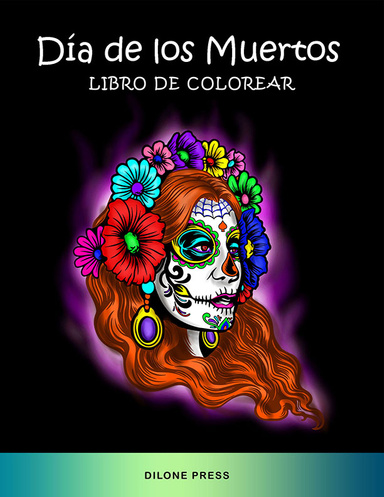 Día de los Muertos Libro de Colorear