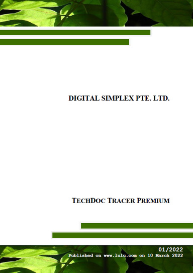Tech Doc Tracer Premium 01/2022