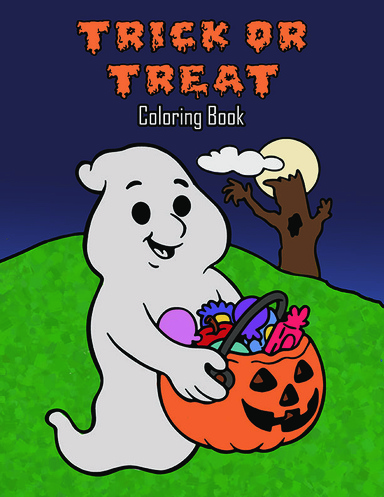 Trick or Treat Coloring Book