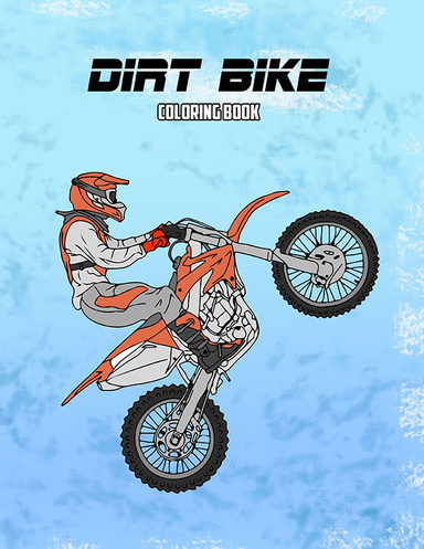 Dirt Bike Coloring Book: Volume 4