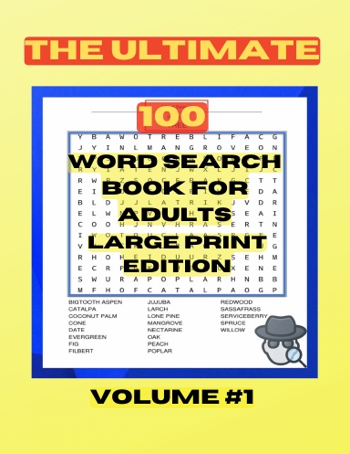 The Ultimate Word Search Book for Adults