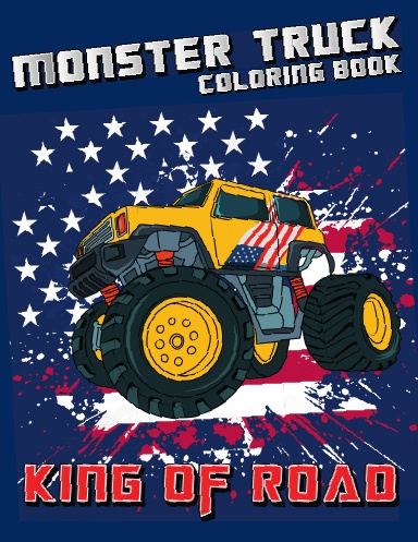 Monster Truck Coloring Book