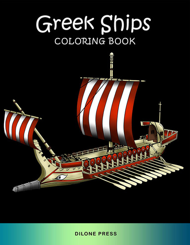 Greek Ships Coloring Book