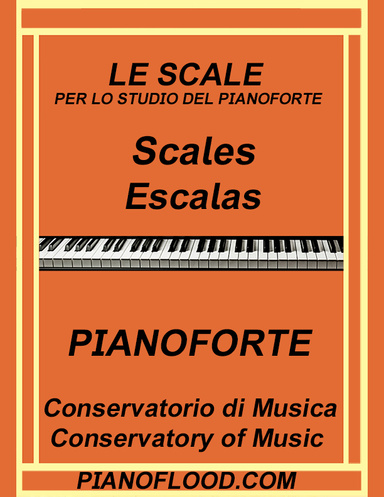 Le scale per lo studio del pianoforte