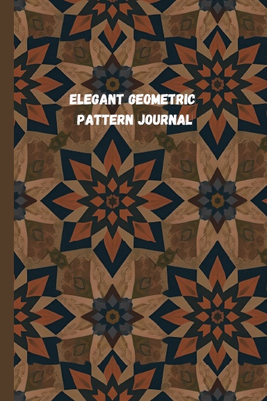 Elegant Geometric Pattern Journal