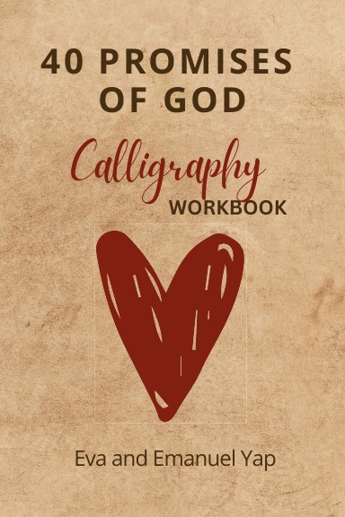 40 Promises of God. Calligraphy workbook.