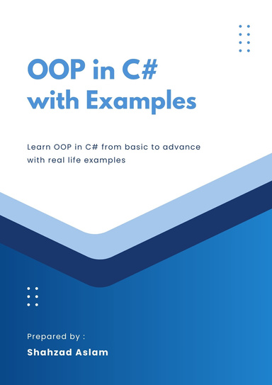 Learn Object Oriented Porgramming with C#