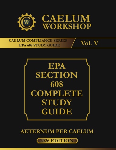 EPA SECTION 608 COMPLETE STUDY GUIDE 2026
