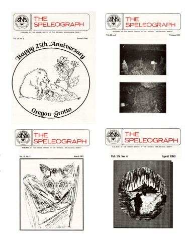 SPELEOGRAPHS VOL. 25 (1989)
