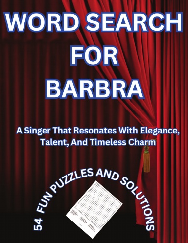 WORD SEARCH FOR BARBRA