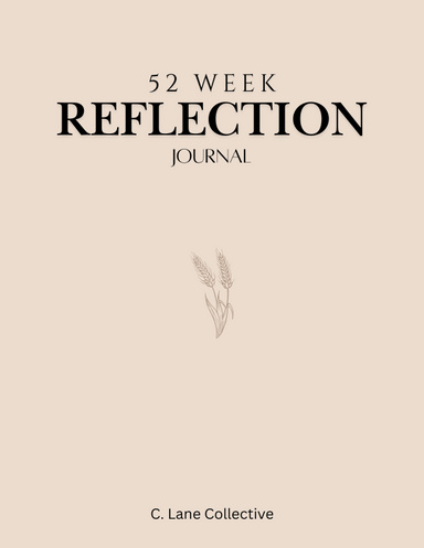 52-Week Reflection Journal E-Book