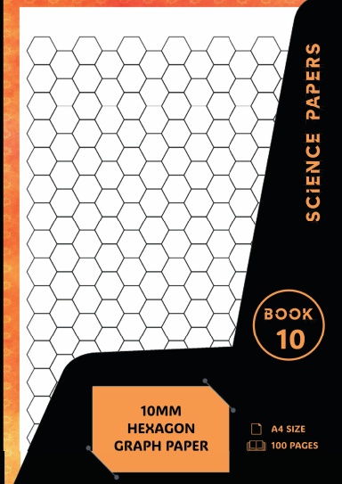 Science Papers - A4 10mm Hexagon Grid Graph Paper