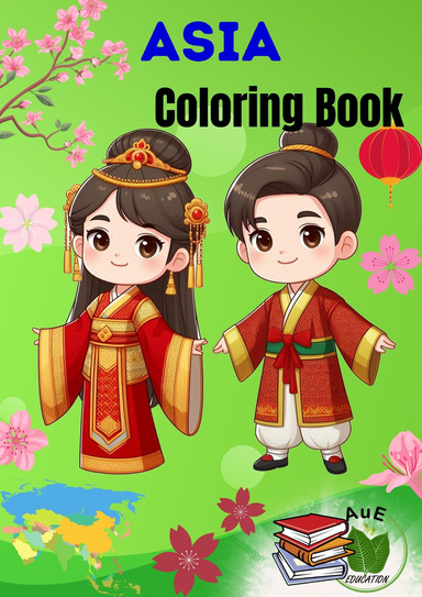 Coloring Book: Asia