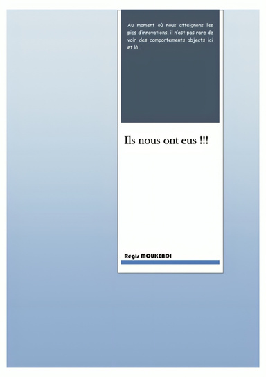 Ils nous ont eus !!!